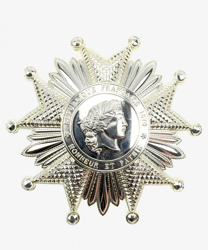 Bruststern Nationaler Orden der Ehrenlegion Frankreich in Silber